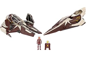 STAR WARS Micro Galaxy Squadron Ahsoka Tano’s Jedi Starfighter Set