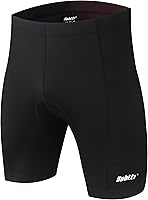 bpbtti Men's 3D Gel Padded Cycling Shorts - Breathable Bike Tights with Pockets & Anti-Slip Grip for Long Rides