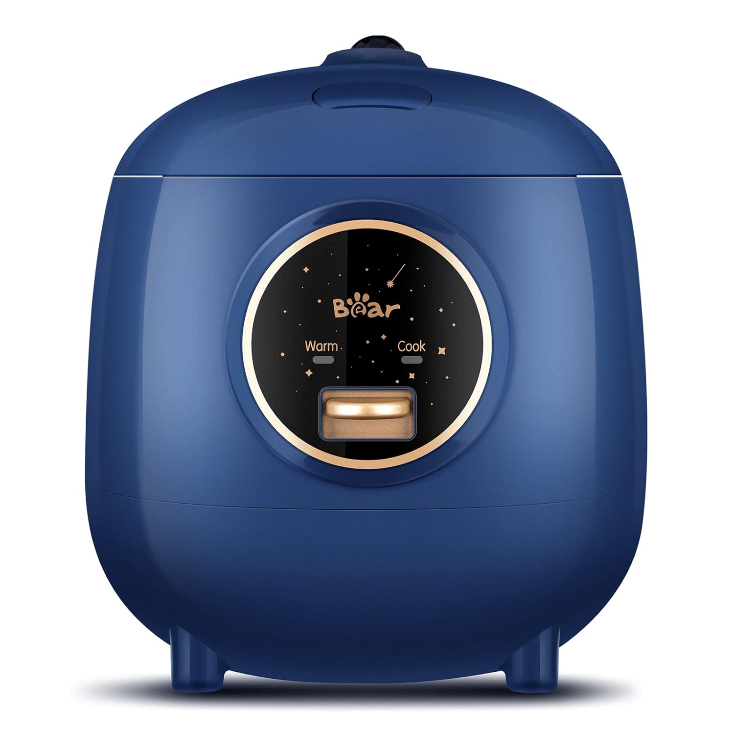 Bear Mini Rice Cooker 2 Cups Uncooked 1 2L Portable Non-Stick Small Travel Rice Cooker BPA Free One