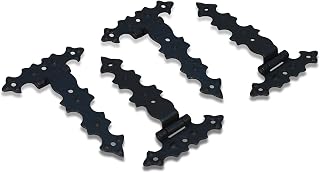 4 x Scharniere Alte antike Beschläge im restaurierungsshop Möbelbänder