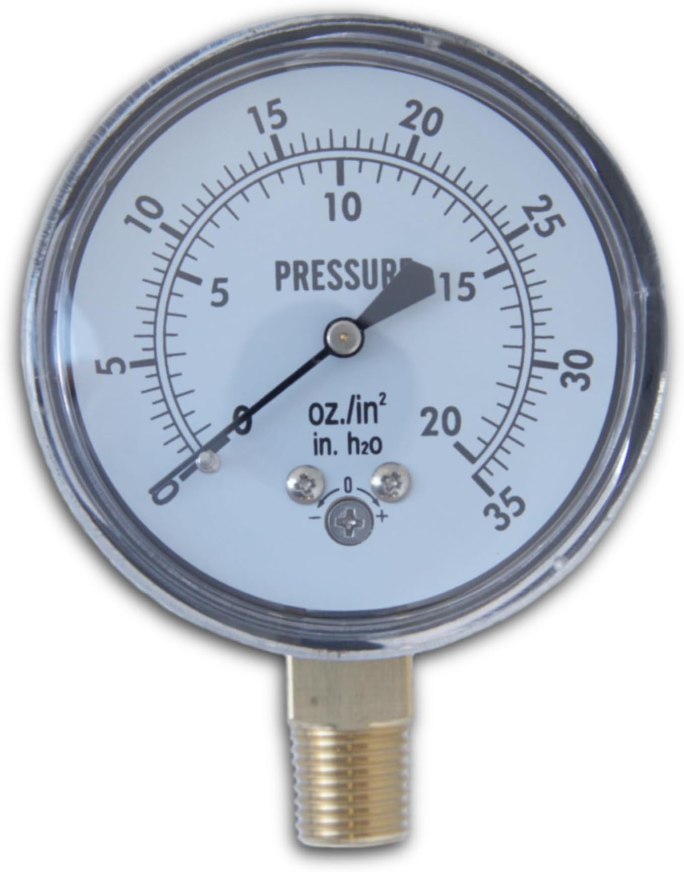 KC25-35"WC 20oz Low Pressure Gauge 35" WC 20 Oz