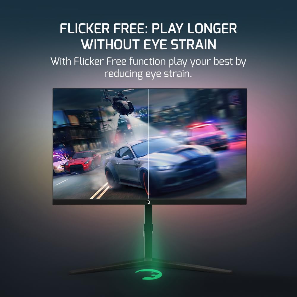 Game Power - Monitor rápido para Juegos de 27 Pulgadas, 1 ms, 360 Hz, 1080p, IPS Plano, HDR10 Altura/inclinación/Giro/pivote, Pantalla antirreflejos RGB Ajustable, HDMI/DP/USB, FreeSync, G-Sync, LED