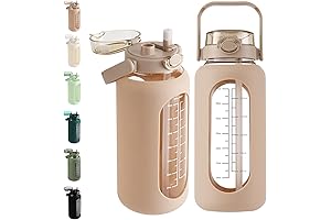 Sierozur 64oz Glass Water Bottle: Your Hydration Ally for a Healthier Lifestyle