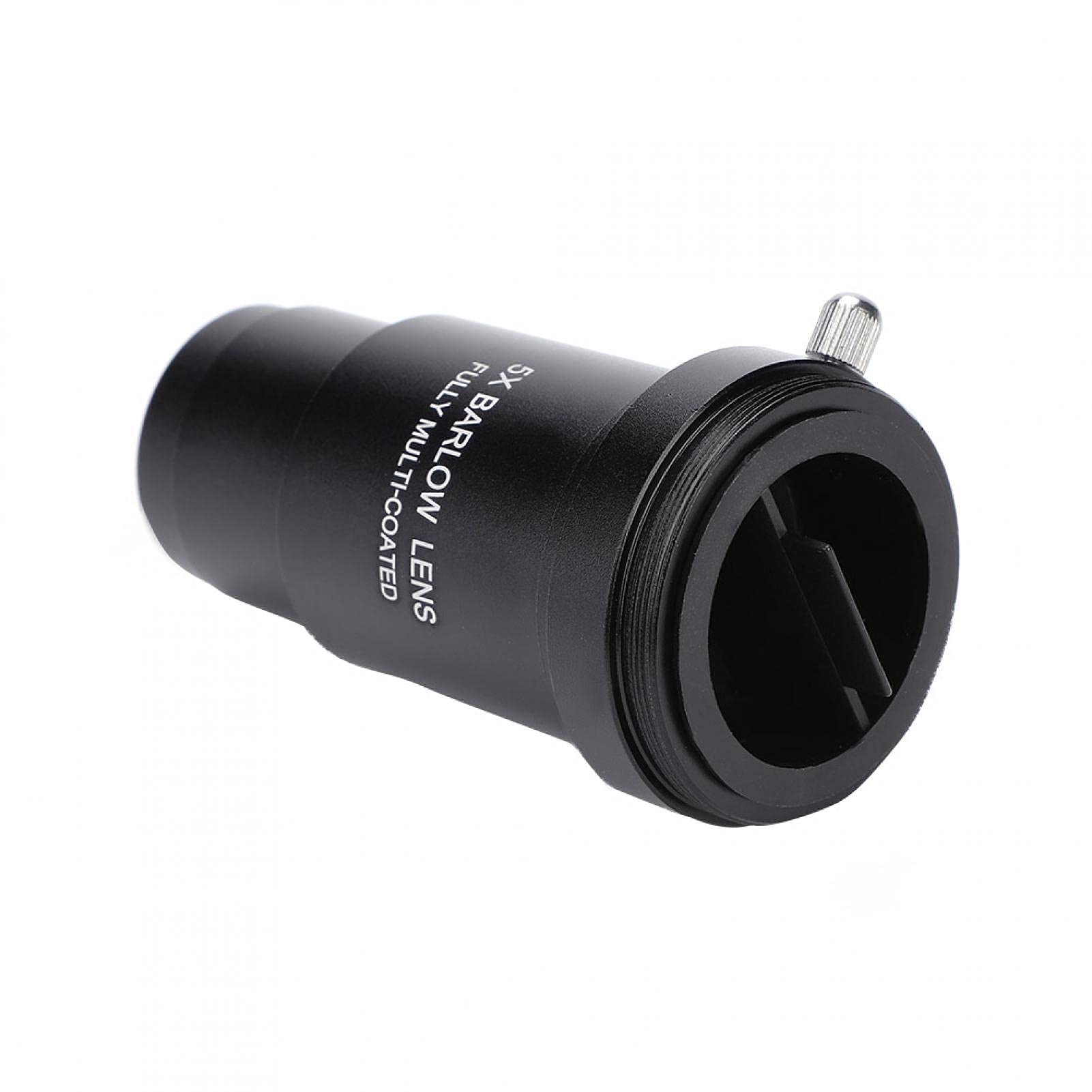 1.25 Cal 5X Soczewka Barlowa Akcesoria do Teleskopów ze Stopu Aluminium Soczewka Barlowa Wielowarstwowe Teleskopy Okular Czarne Soczewki Teleskopowe Gwint M42