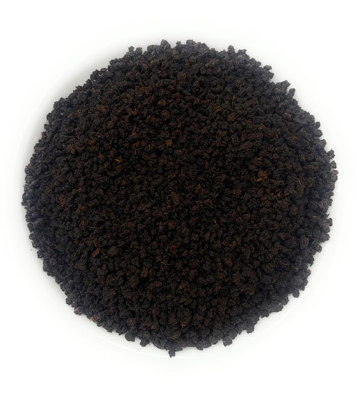 Image of Siyacha Tea Assam CTC First Flush Tea Dhoedaam Garden Strong BOPSM Chai With 10% Extra Strong Leaves, Indian Black Tea, 1Kg Pouch