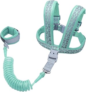segurança para crianças, pulseira 2 em 1 infantil antiperda e colete com trava infantil, correia infantil, alça pulso antiperda infantil, mochila infantil corda antiperda