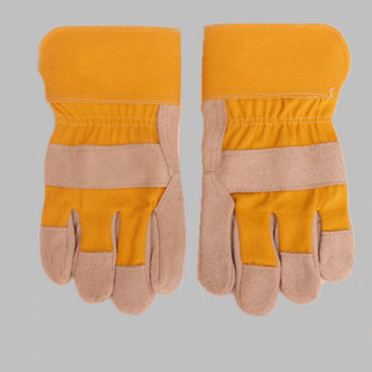 Welders Gloves Welding Gloves Protective Gloves Fire Gloves High Temperature Leather Welding Gloves 2 Pieces