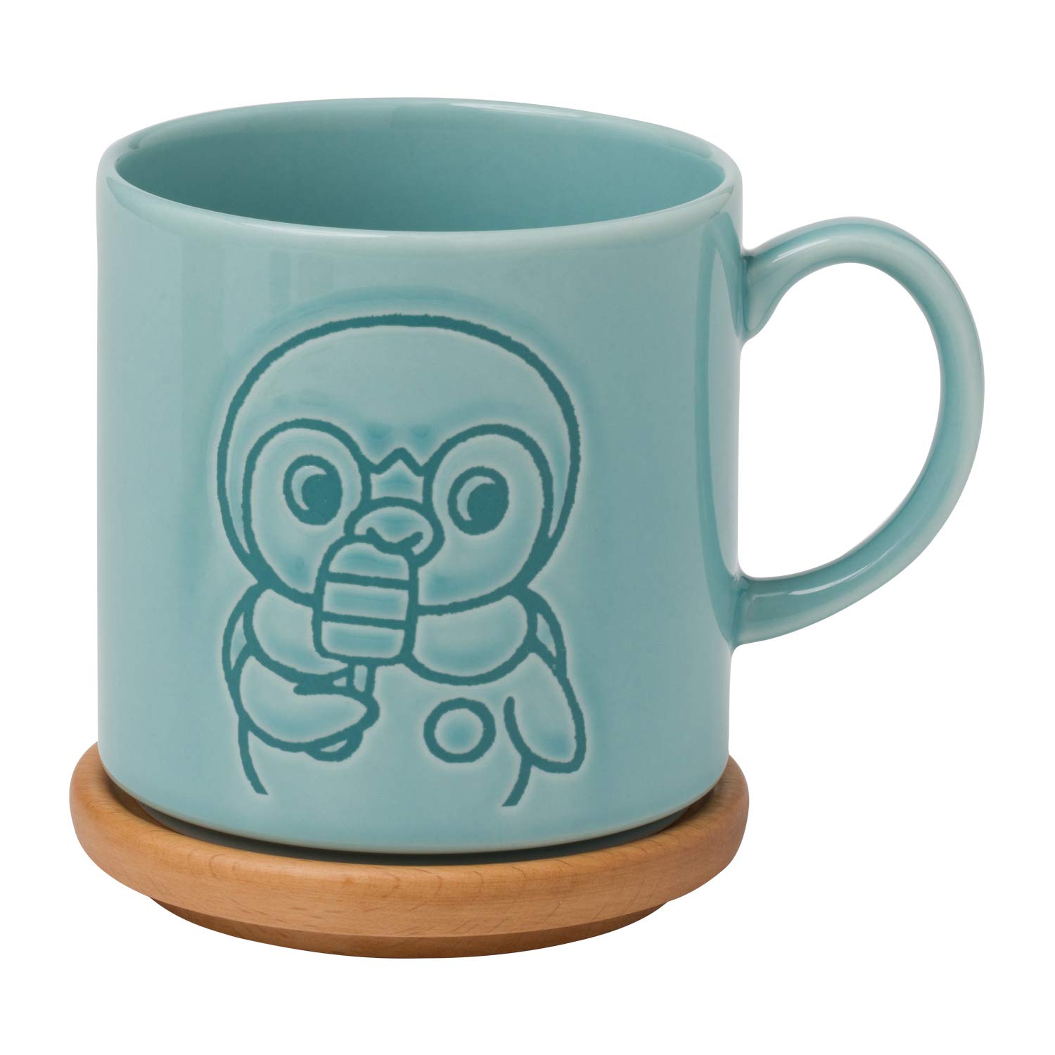 ★ Pokémon のんびりライフ ピカチュウ ポッチャマ　コースター付きマグ Amazon.co.jp: ポケモンセンターオリジナル コースター付きマグ