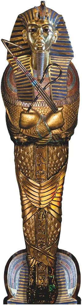 H13212 Tutankhamun King TUT Egyptian Sarcophagus Mummy Pharaoh Cardboard Cutout Standee Standup