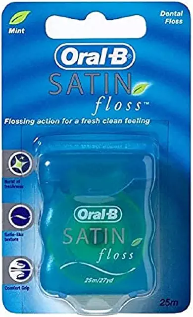 Oral-B SATINfloss Zahnseide 25m für gründliche Zahnreinigung