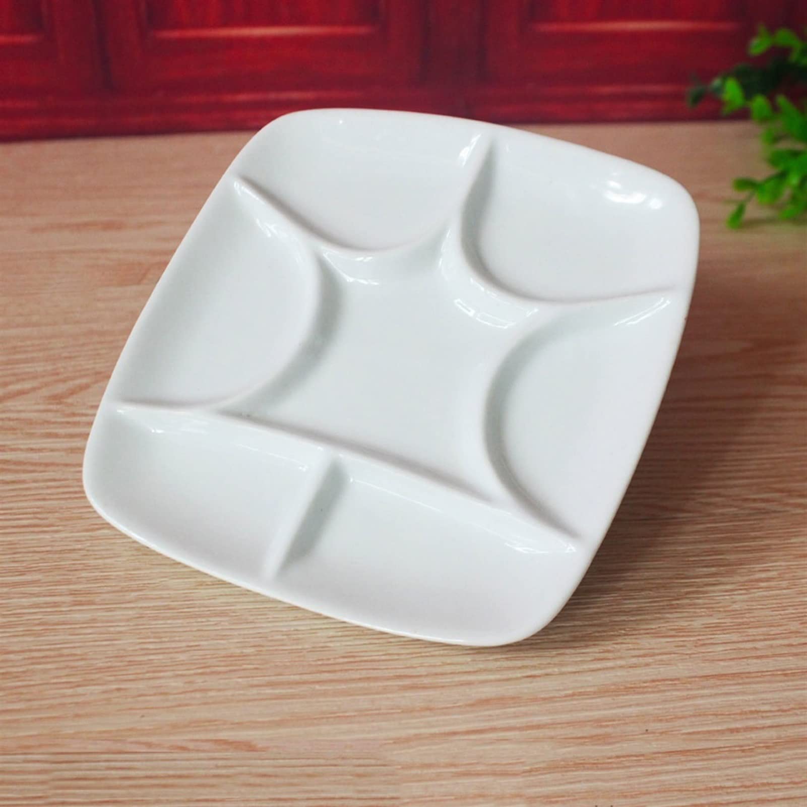Paleta Artysty Porcelany, 6-calowa Paleta Mieszana Akwareli, Odpowiednia Do Akwareli, Gwaszu, Malarstwa Olejnego Itp.