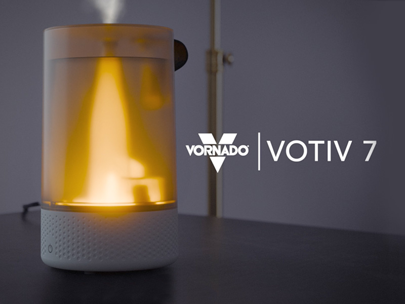 【お取り寄せ商品】ヴォルナド Votiv 7 超音波加湿器 アンビエント照明付き 2ガロン 半透明ホワイト Vornado Votiv 7 Ultrasonic Humidifier 2 Gallon Output,  Translucent White Amazon.com: Vornado Votiv 7 Whole Room Ultrasonic Humidifier with