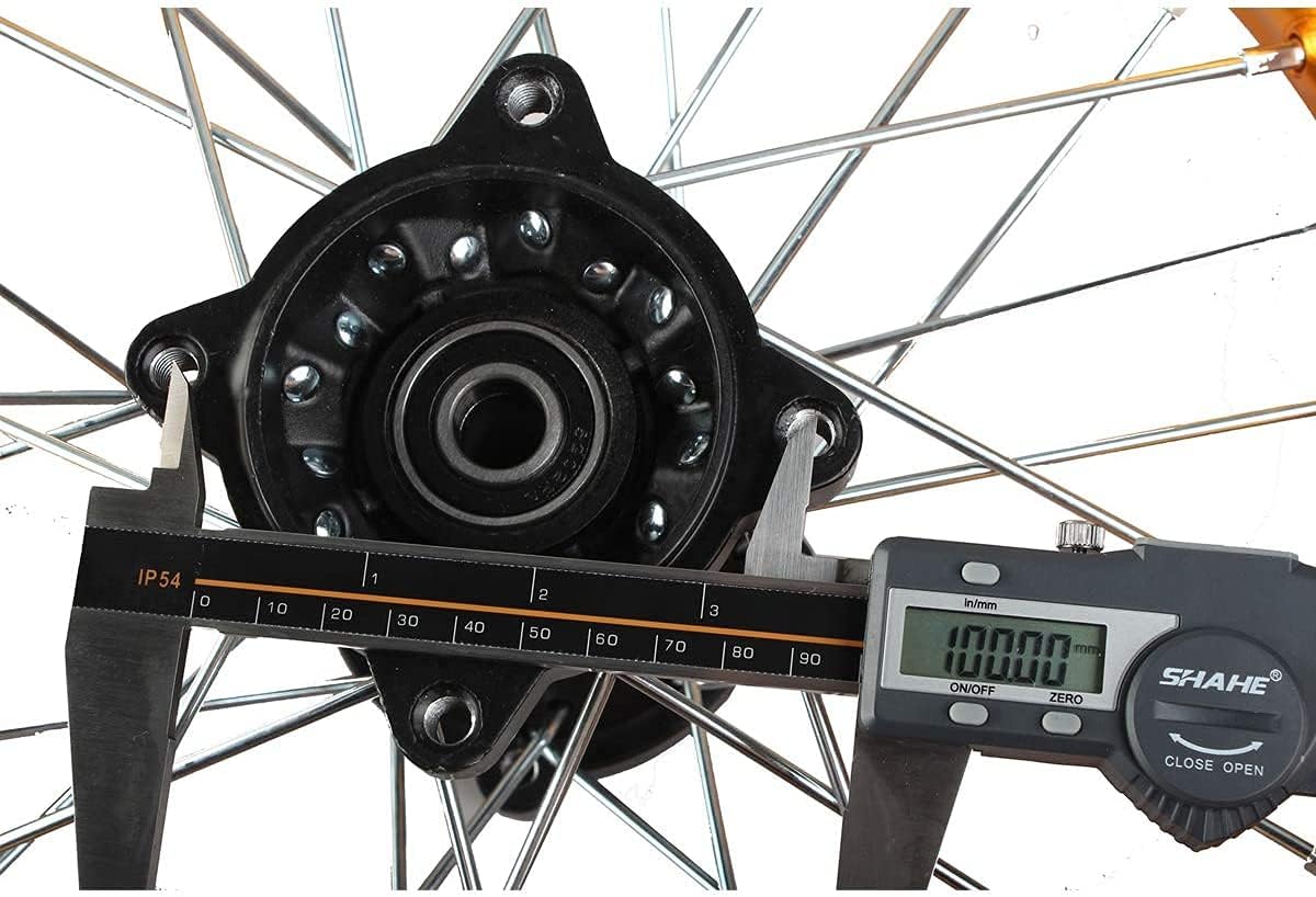 X-PRO 14'' Front Wheel Rim Tire 2.5-14 with 12mm Bearing Assembly for Dirt Pit Bike