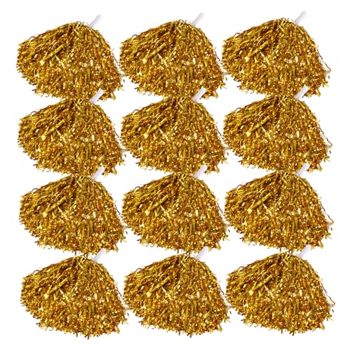 Pompon de pom-pom girl anti-fatigue avec poignées ergonomiques pour équipes et événements