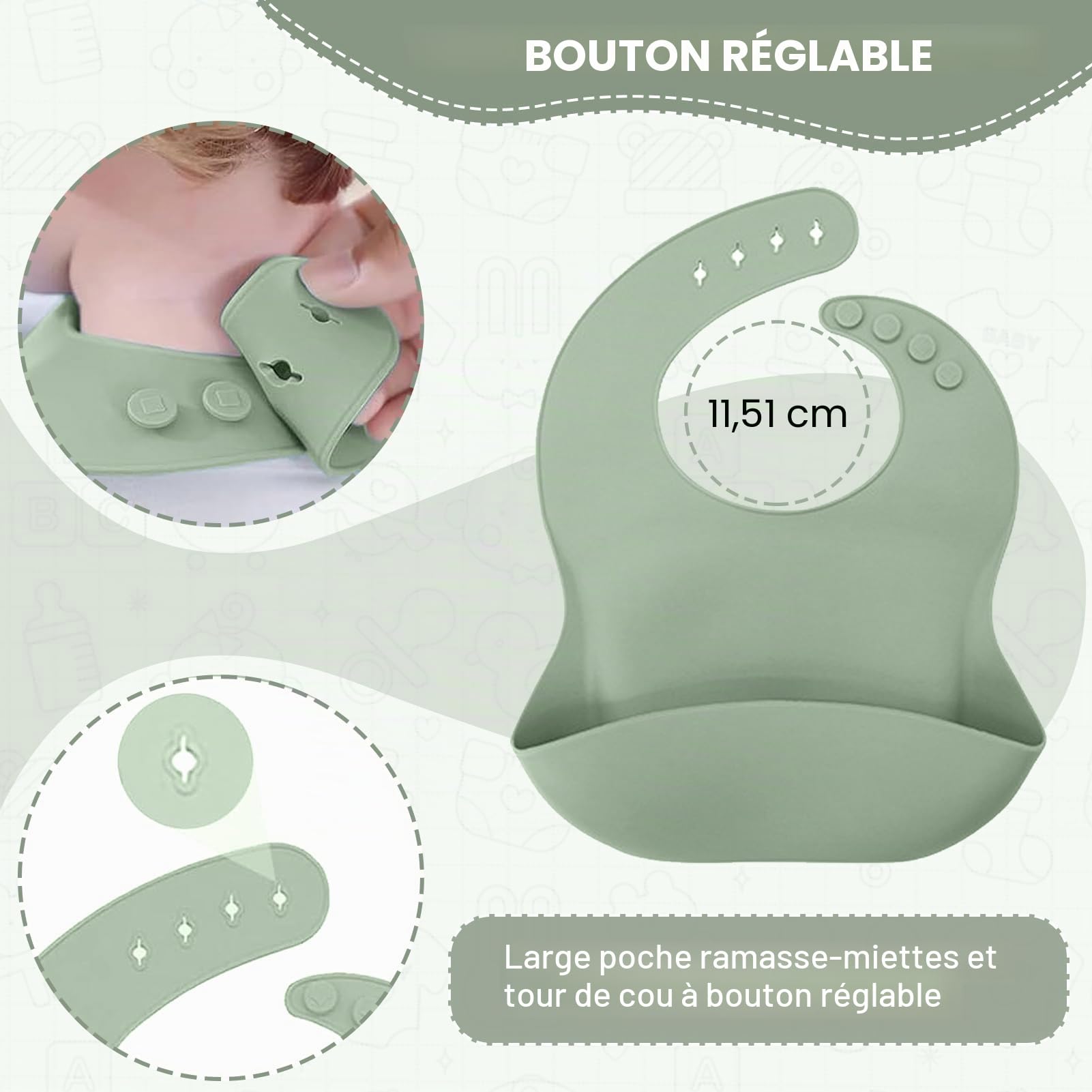 Assiette Bebe,Lot de 12 Set Repas BéBé, Bol Cuillere Bebe,Bavoir Silicone Bebe,Assiette Ventouse Pour BéBé,Enfant Set Couverts Vaisselle Pour Sevrage Manger