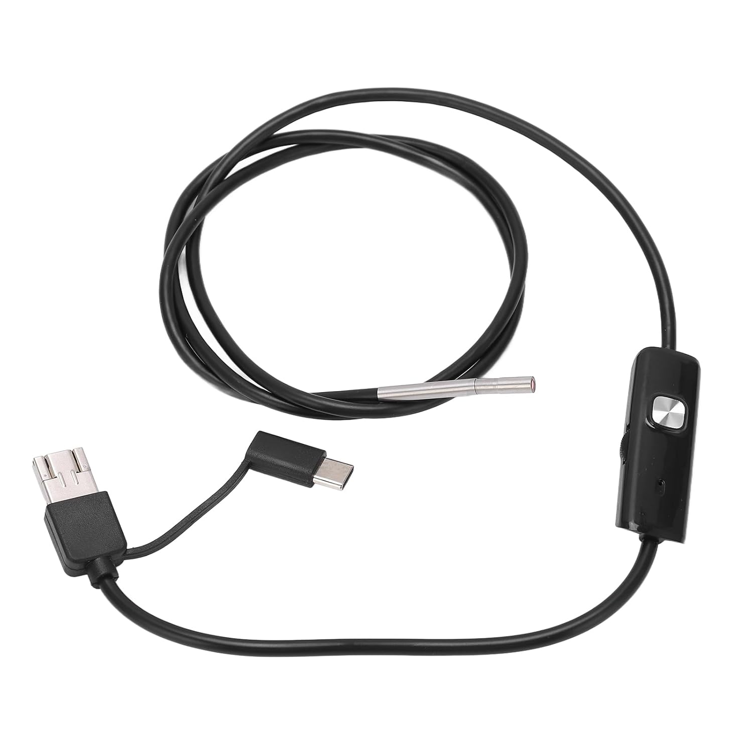 FTVOGUE 3.9mm Endoscope High Definition Inspection Camera with 6 LED Lights Waterproof IP67 for Android PC Industrial Equipment Inspection (Soft Cord 10m), FTVOGUExpdf4wnimv-15