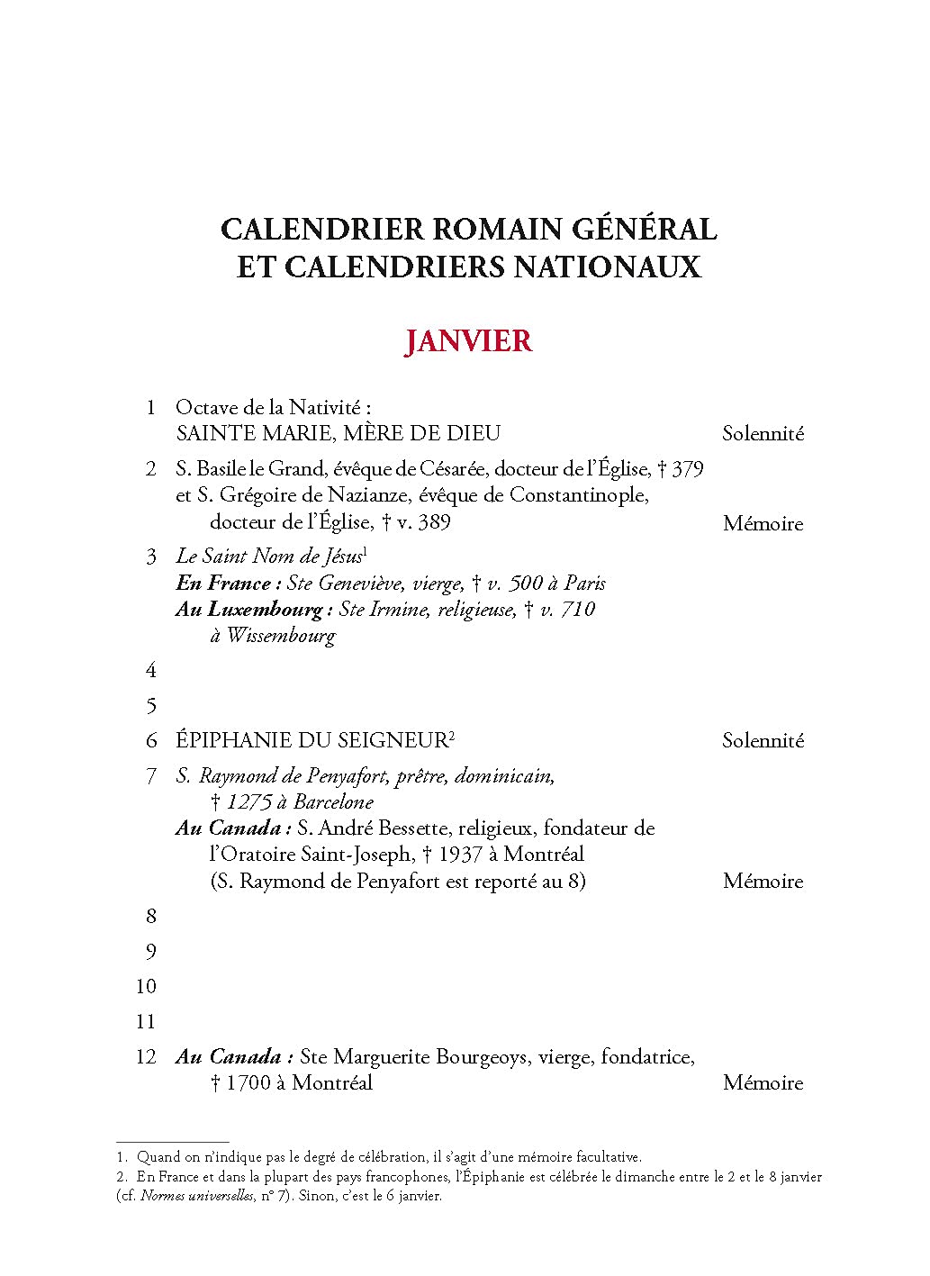Lectionnaire des saints, messes rituelles, intentions diverses, messes votives, défunts