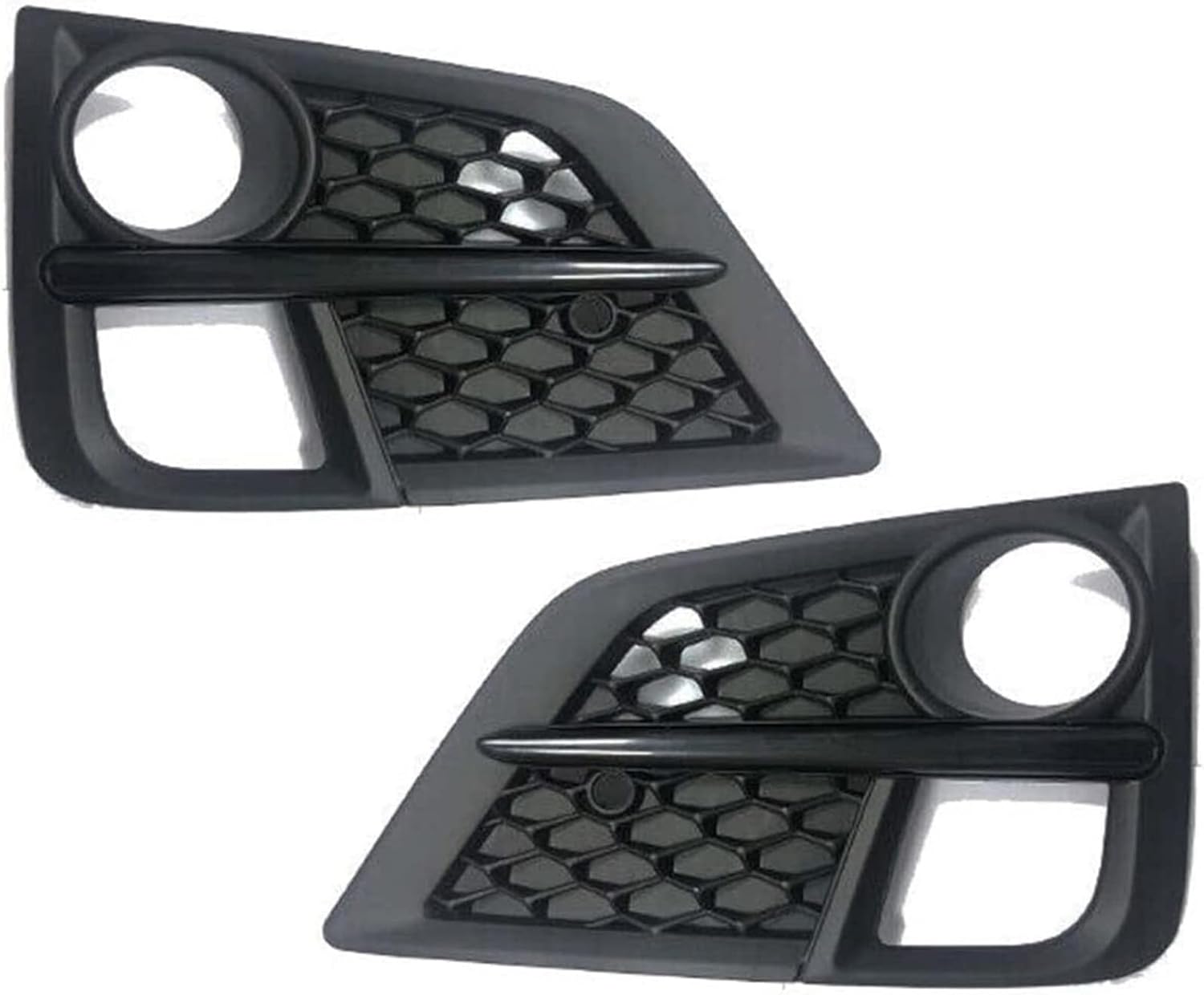Black Fog Lights Cover with Daytime Running Light for 2018 2019 2020 Honda Odyssey,Driver and Passenger Side Pair LED Turn signal Fog Lamps Cover Bezels