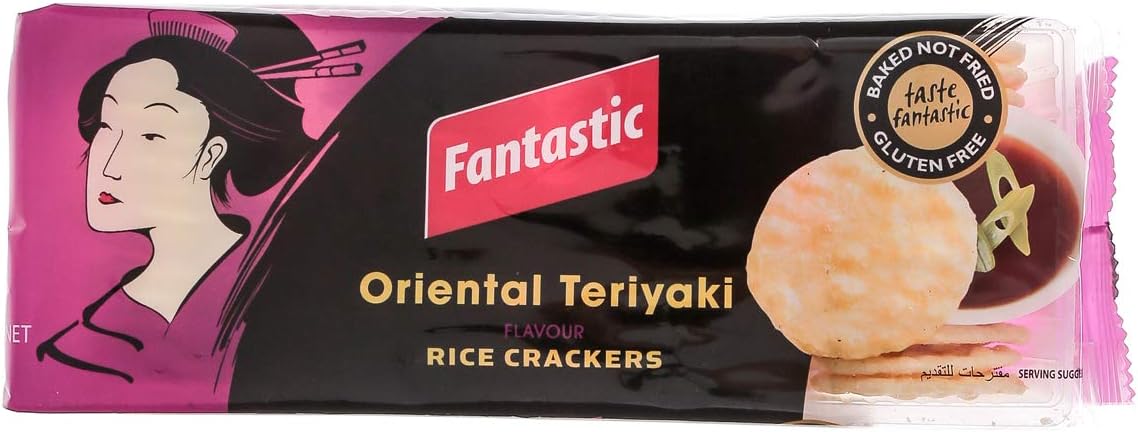 Rice Crackers Teriyaki 100g