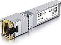 Vista 2 de H!Fiber 10Gb SFP+ a RJ45 módulo, transceptor de cobre Ethernet SFP+ 10Gbase-T para HP Procurve y HP Aruba, MikroTik, Ubiquiti, Unifi, Netgear, QNAP