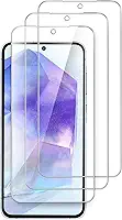 3Pcs Vidro Temperado, para Samsung Galaxy M55 A55, Filme de Vidro Protetor de Tela