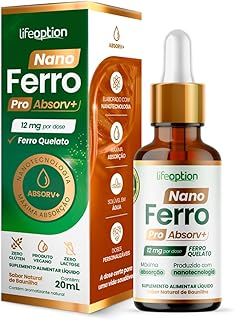 Nano Ferro Pro Absorv+ | Suplemento Líquido com Nanotecnologia | Absorção 10x mais eficiente