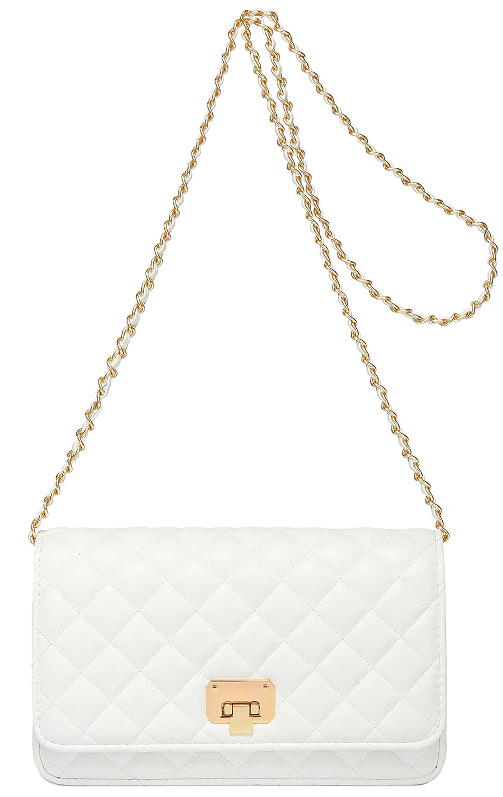 Time Pawnshop Women Shoulder Bag Quilted Crossbody Purse Designer