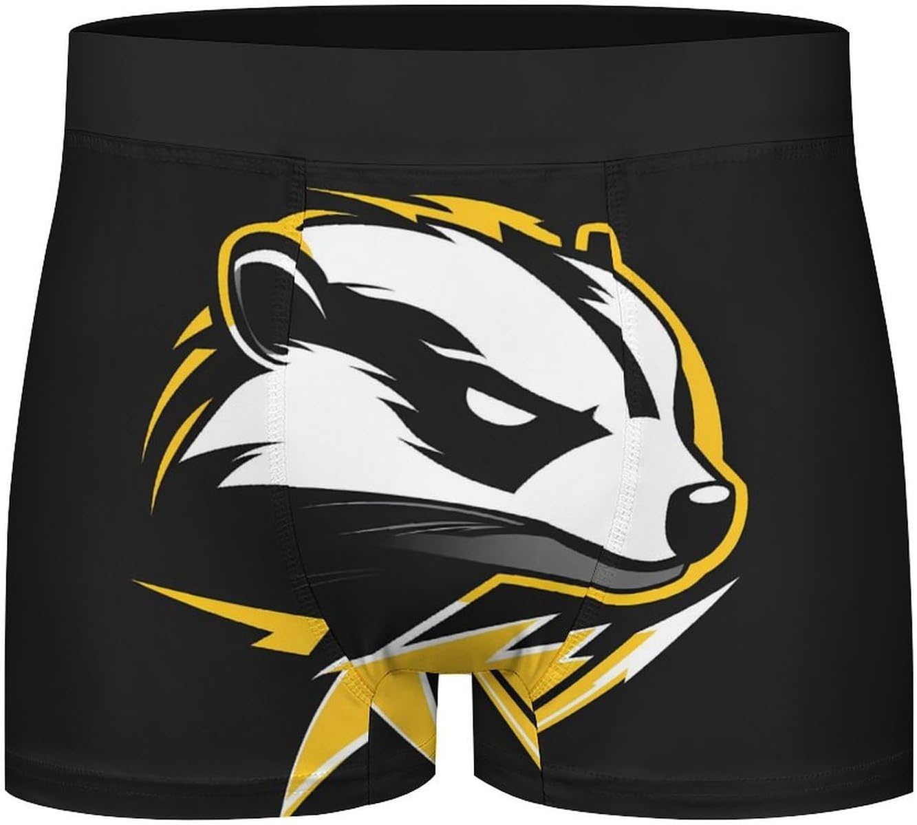 Badass Honey-Badger Men's Underwear Boxers Briefs for Men Stretch Shorts