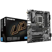 GIGABYTE B760 DS3H AX Scheda Madre – Supporta processori Intel Core 14ª generazione, VRM digitale a 8+2+1 fasi, fino a 7600MHz DDR5 (OC), 2x PCIe 4.0 M.2, Wi-Fi 6E, LAN GbE, USB 3.2 Gen 2×2