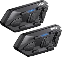 WAYXIN R6S Motoros Headset - 1200m Hatótávolságú Bluetooth Kommunikációs Rendszer 6 Motoros Összekapcsolásával, Vízálló, Kihangosító, Zajszű 1