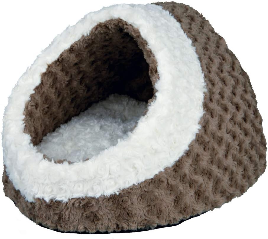 Trixie Kaline Cuddly Cave, 41 x 35 x 26 cm, Taupe/Cream