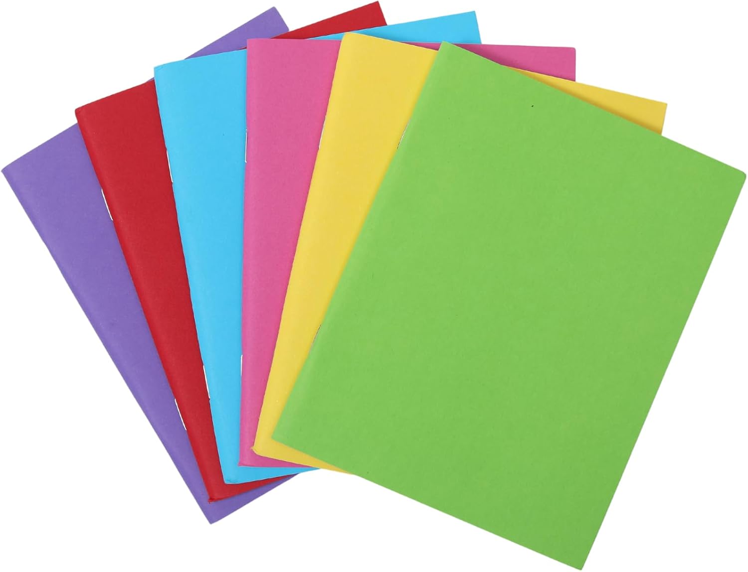 96 Pack Blank Books for Writing Stories, Mini Notebooks Bulk Small Unlined Journals, 24 Sheets/48 Pages Pocket Notebooks for Drawing, Sketching, Journaling, 4.3 x 5.6 Inches (Colorful Covers)