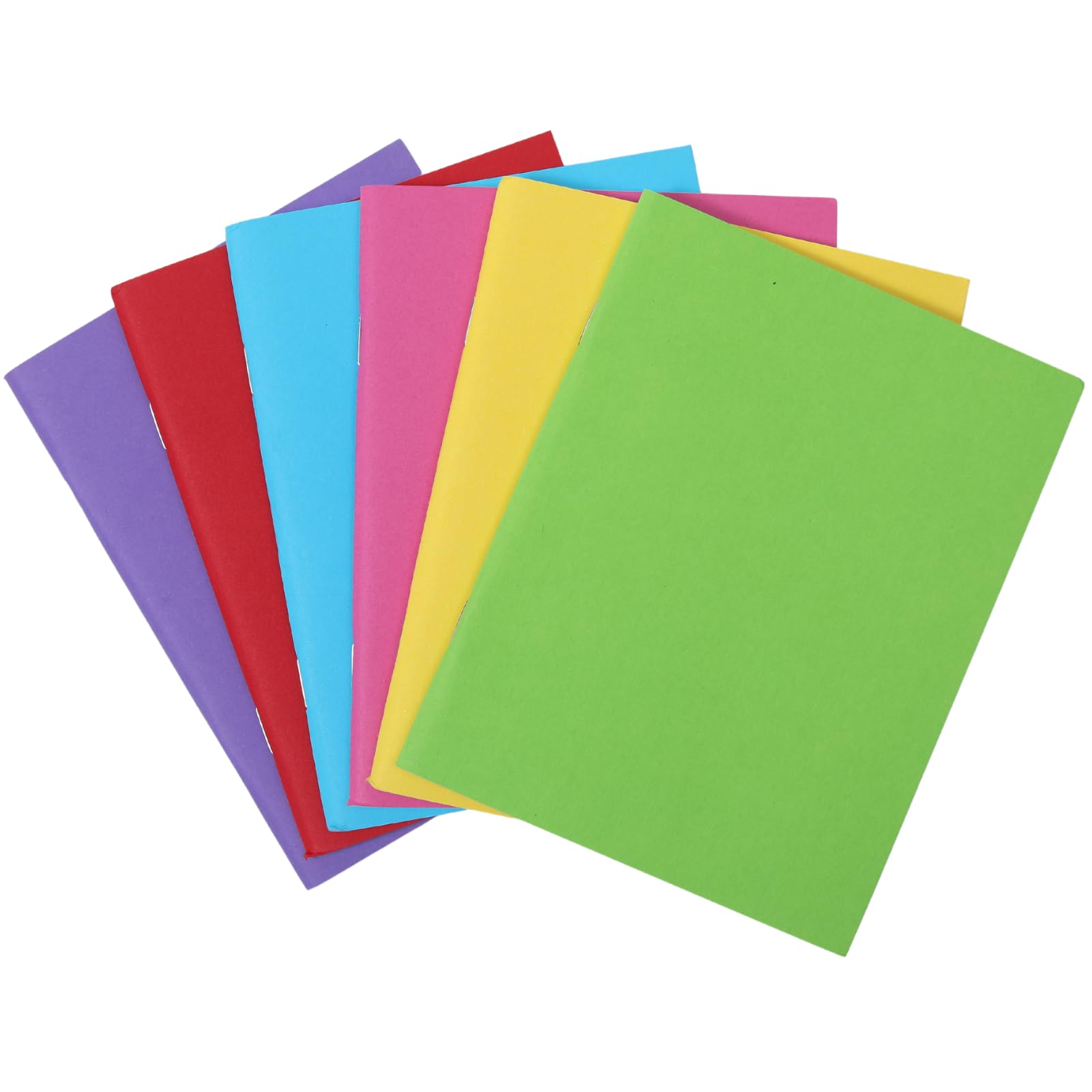 Apprabbr Paquete de 96 libros en blanco para que los niños escriban historias, mini cuadernos a granel pequeños diarios sin forro para estudiantes, dibujo, bocetos, 24 hojas/48 páginas (cubiertas