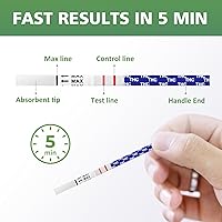 Vista 4 de Kit de prueba de THC, tiras de prueba de orina de marihuana, paquete de 15, detección de 45 días, más del 99% de precisión, uso doméstico