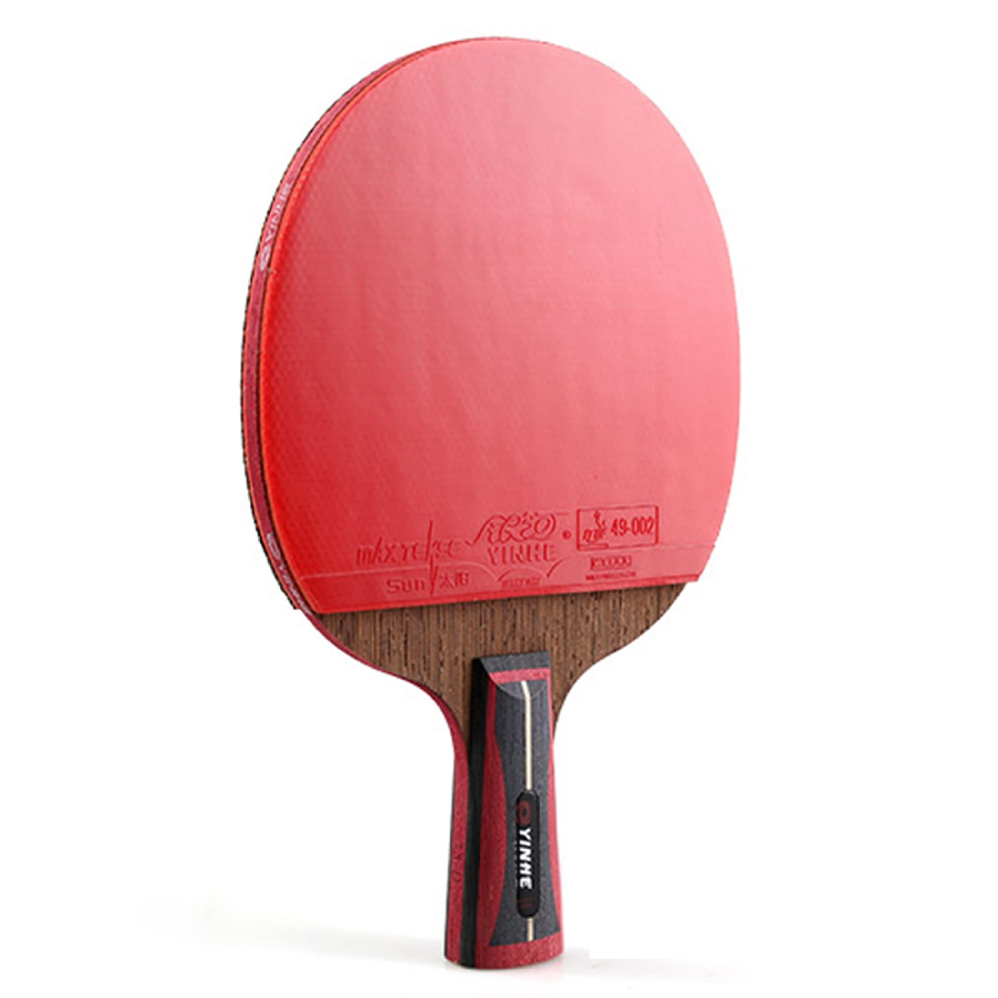Table Tennis Bats, Ping Pong Racket with Color Handle, Table Tennis Bat of Full Performance, High Elastic Sponge(Long Handle)