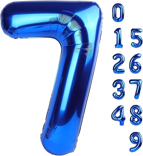 Vista 351 de Globos de números 0 de 40 pulgadas, globos negros de números para números 10, 20, 30, 40, 50, 60, 70, 80, 90, 100, globos de números 10, 20, 30, 40