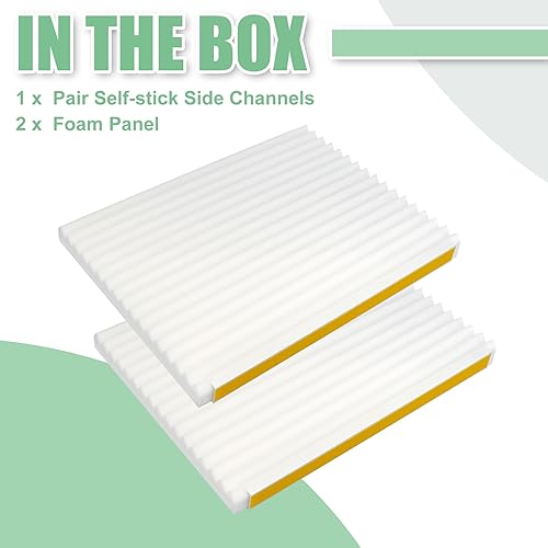 Miniatura 7 de Paneles aislantes de espuma para aire acondicionado de ventana, cubierta interior de unidad de aire acondicionado para ventana para verano e