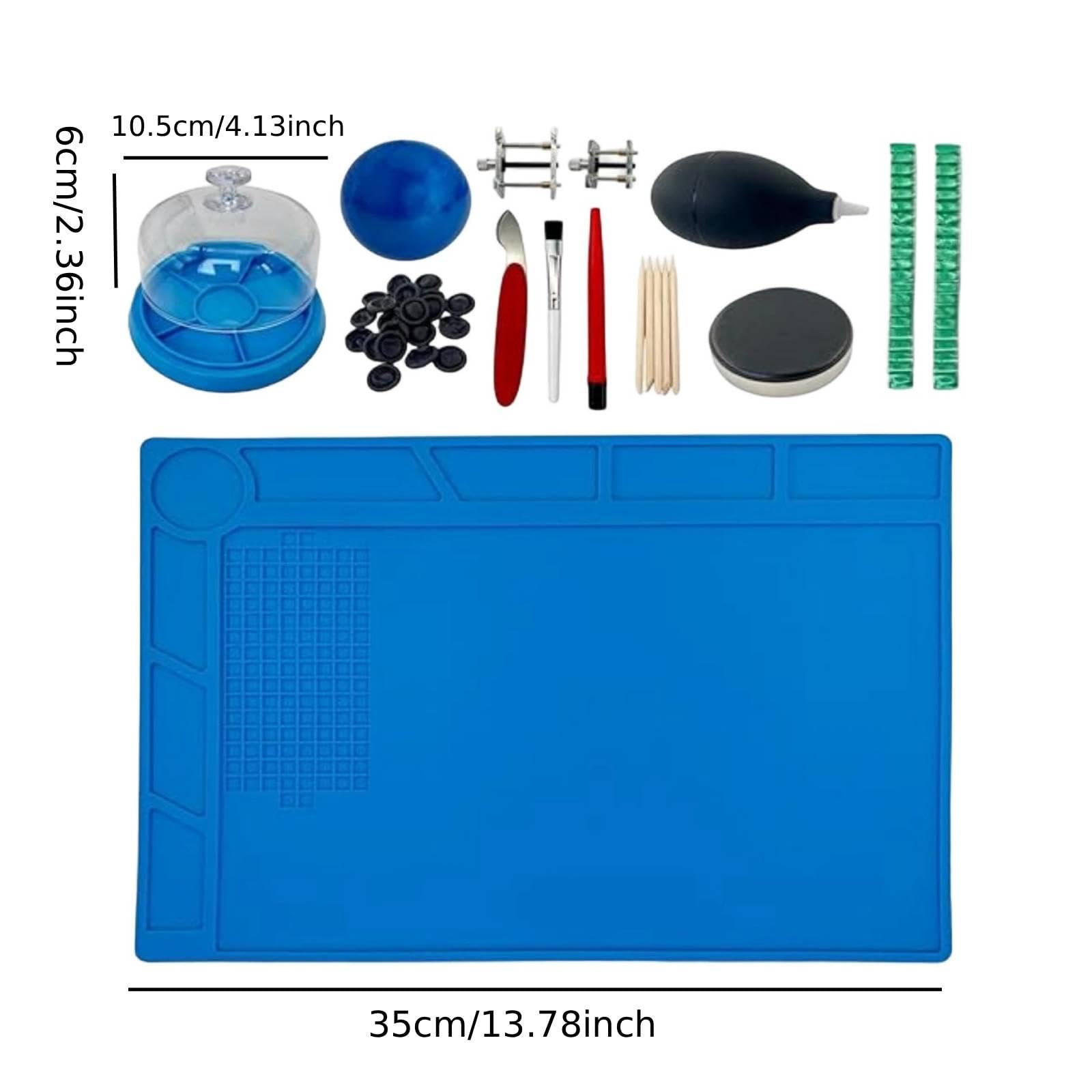 Kit Professionale per La Pulizia E La Riparazione di Orologi, Pratico da Utilizzare a Casa, sul Banco da Lavoro.