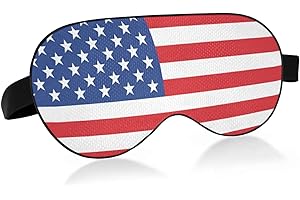 Xigua American Flag Breathable Sleeping Eyes Mask | Cool Summer Sleep Aid