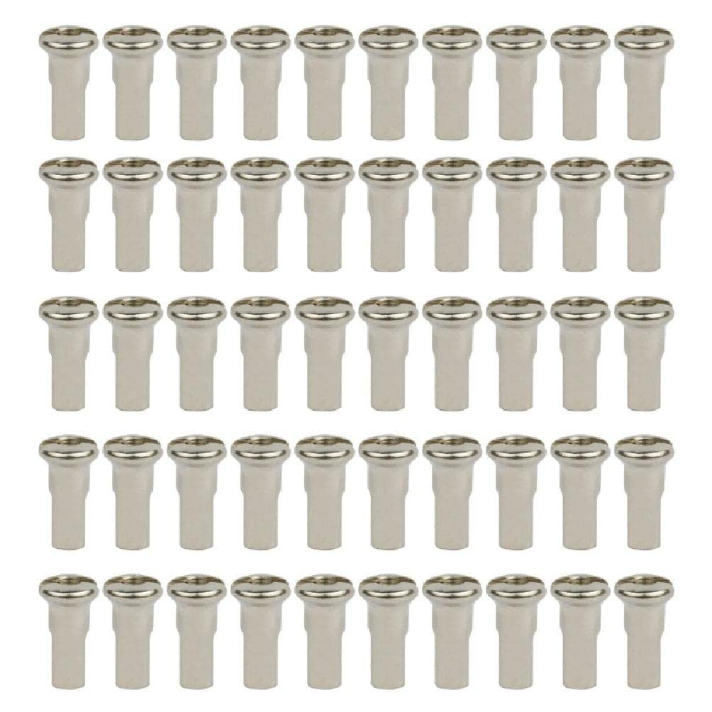 50Pcs/pack Bike Road Bicycles Nipple 12G 13G 14G Ultralight High Strength Black Silver Spoke Nipple Bike Spoke Cap Bike Spoke Cap Bike Spoke Nipple 12g 14g Wheel Spoke Nipple