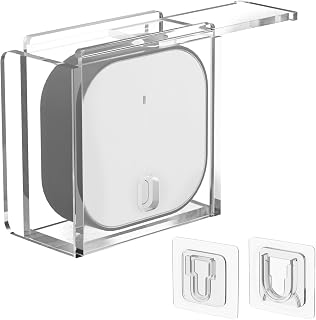 Acrylic Garage Door Sensors Holder, Wall Mount Clear Case for Chamberlain MYQ-G0402/G0401 Garage Door Sensors, Case Only