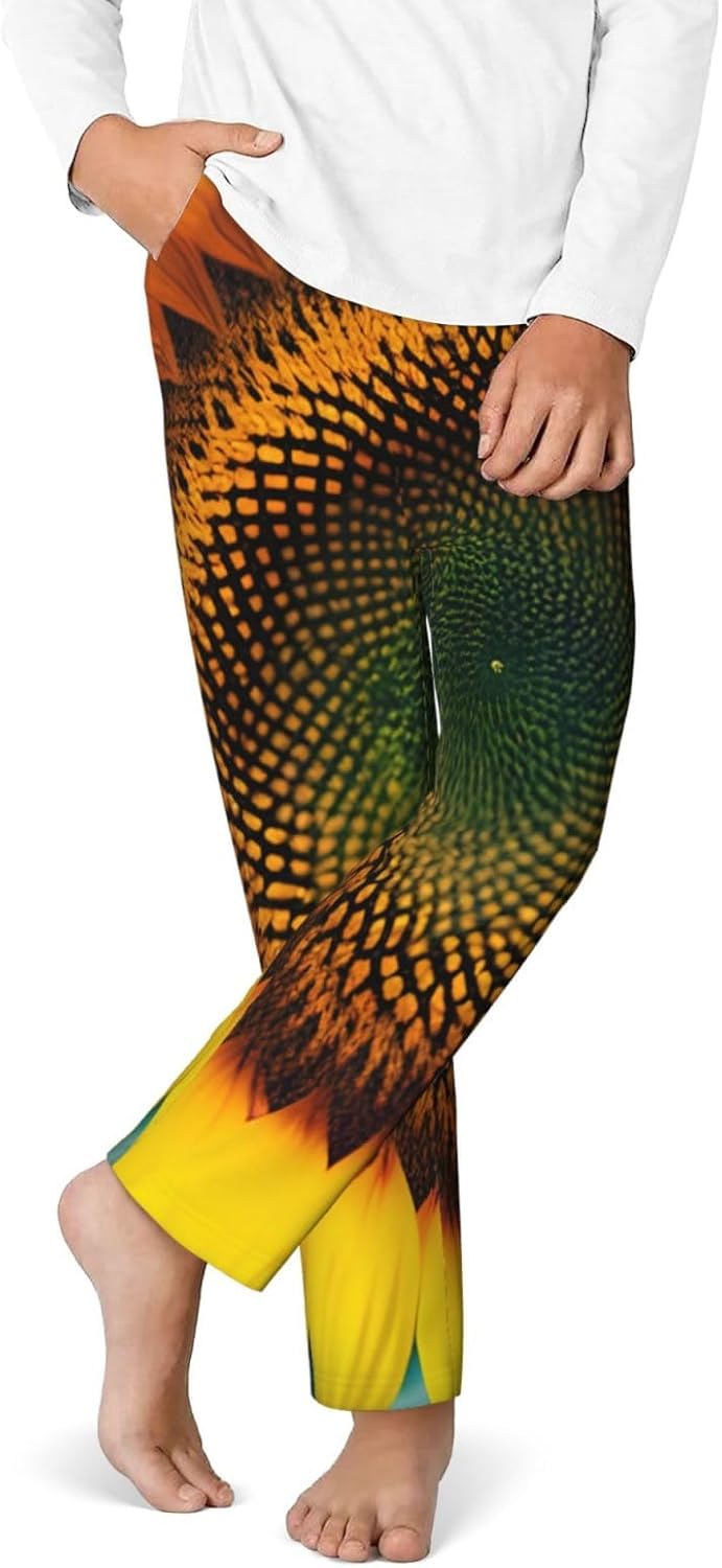 You Are My Sunshine Sunflower Print Sleep Leisure Time Comfortable Trousers Fit Pajama Pants Bottoms Relax Convenient