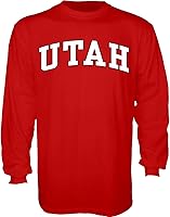 Vista 10 de Blue 84 NCAA Camiseta de Manga Larga para Hombre con Diseño Arqueado en Colores del Equipo