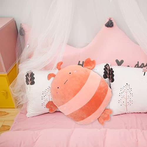 Vista 22 de Almohada de peluche suave para niños, regalo para cumpleaños, San Valentín, Navidad., Ballena, Azul (Sky Blue) Ballena,Panda Negro,Dinosaurio