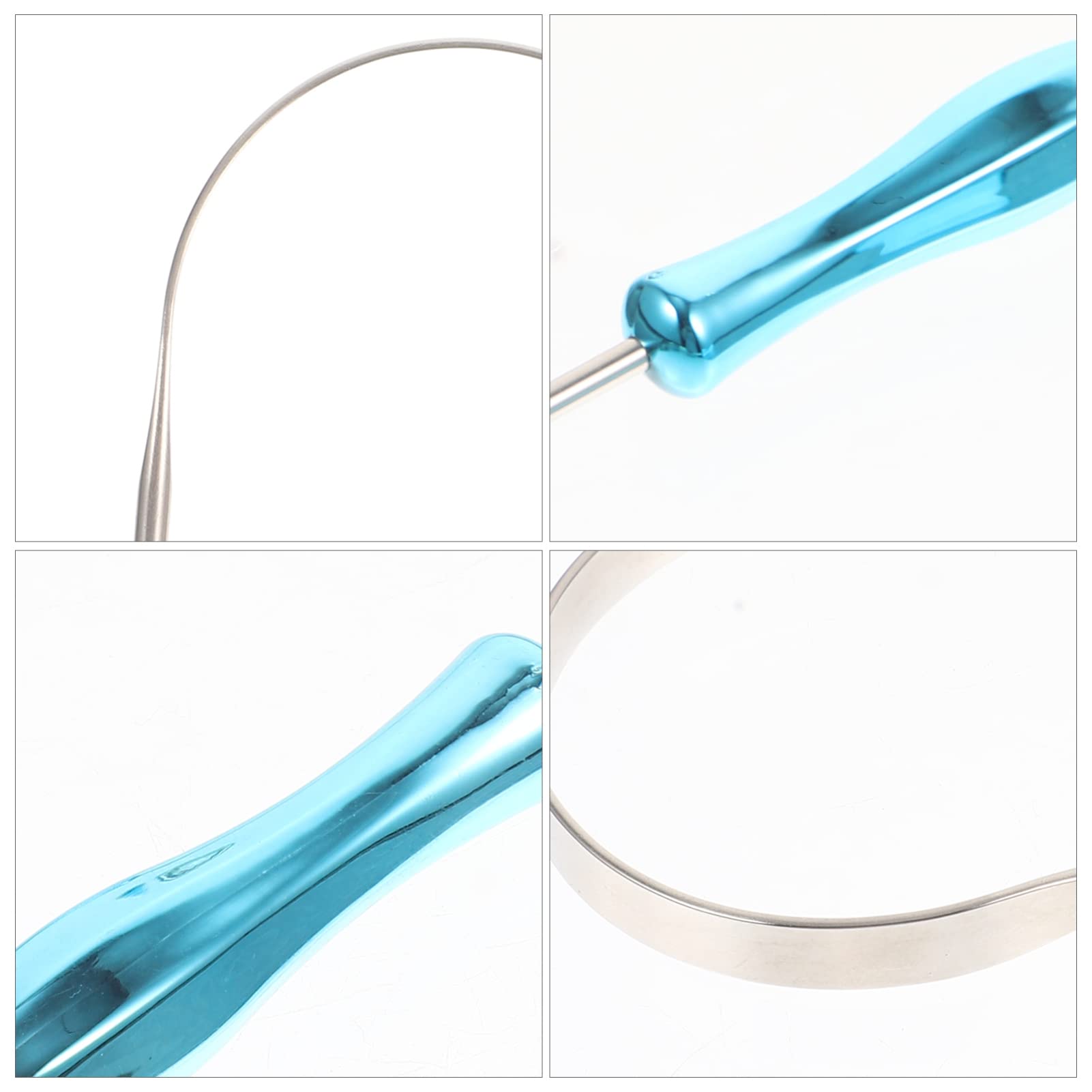 CALLARON 5 Set Raschietto Per Lingua Acciaio Inossidabile U Shaped Per Lingua E Rimozione Alitosi Strumento Orale Resistente E Portatile 2 Pezzi * 5