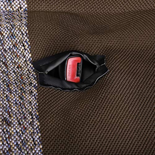 Image of Leader Accessories Saddle Blanket Full Size Truck Bench Seat Cover, Brown