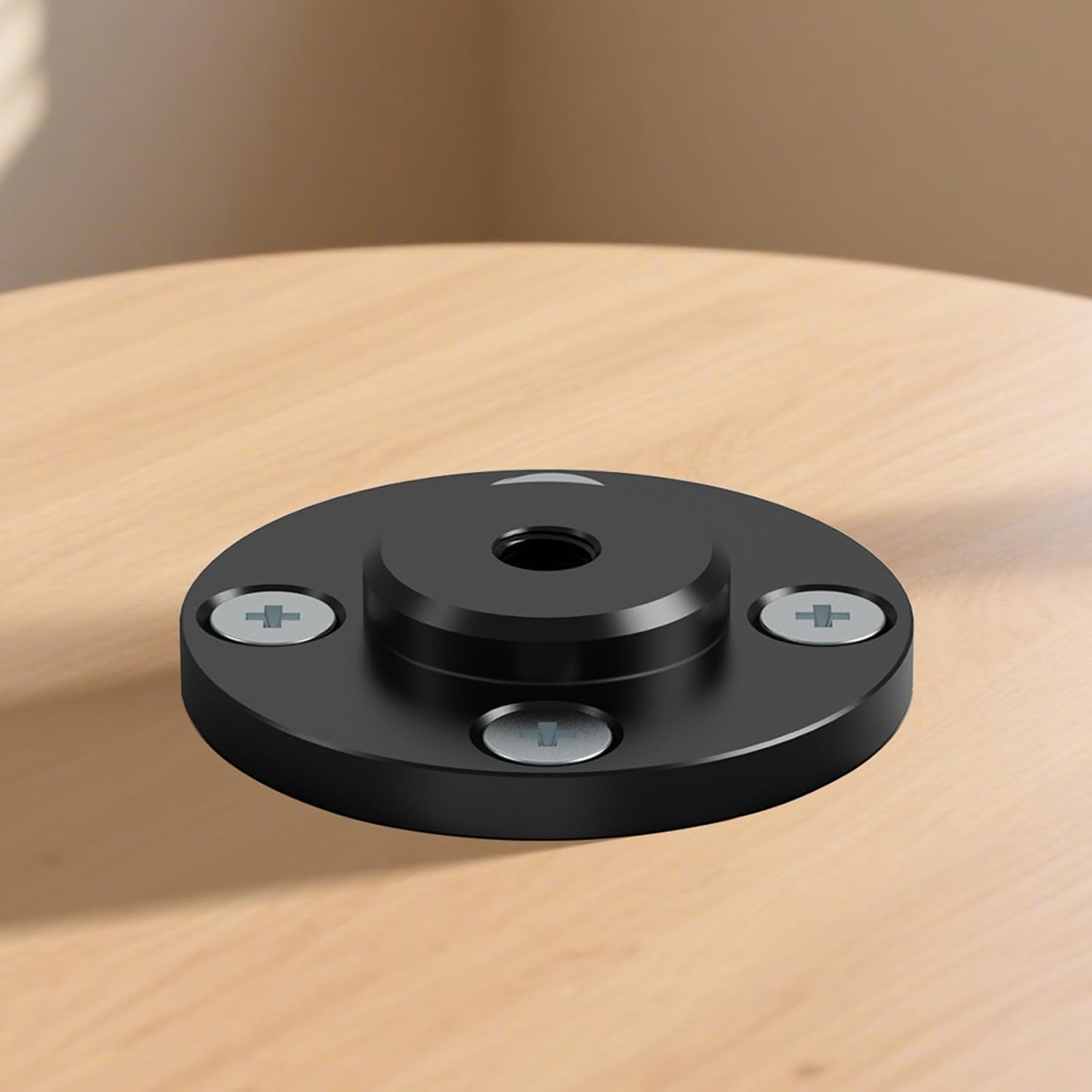 Professional Aluminum 3/8" Threaded Mount for Photography Lights Mobile Devices Stable Wall Desktop Installation Wall Mount for Photography Equipment