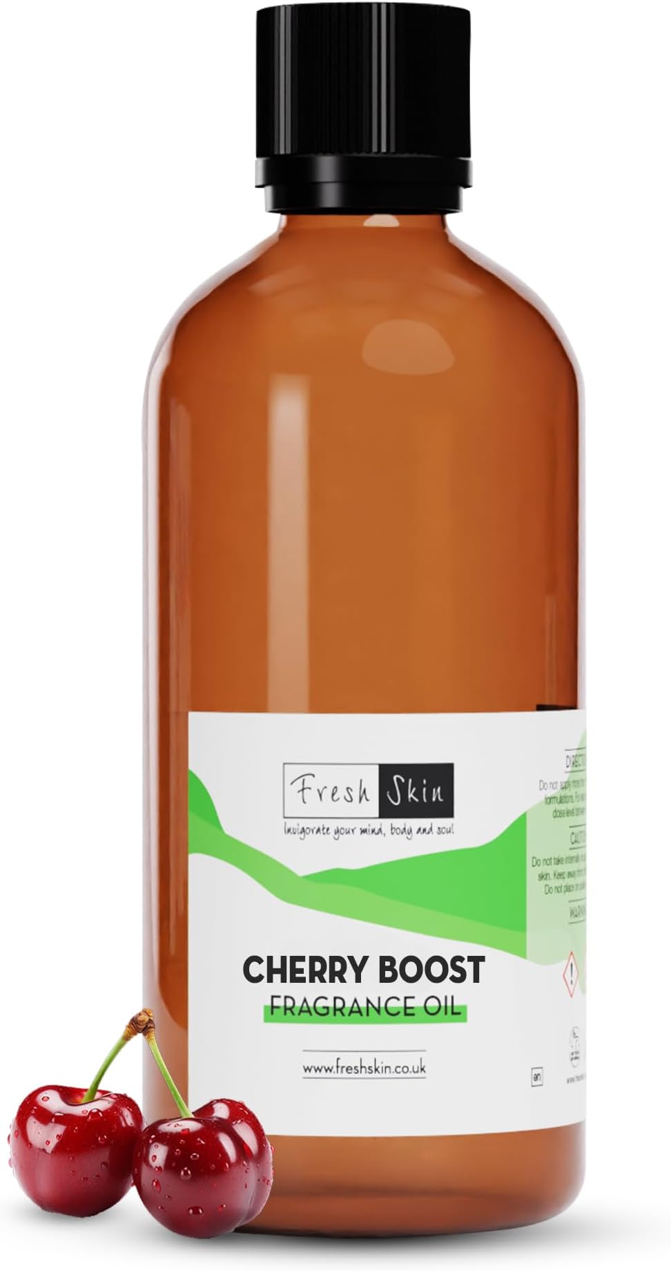 Cherry Boost Fragrance Oil 50ml - Candles, Bath Bombs, Soap Making, Reed Diffusers & Wax Melts - Cosmetic Grade - Vegan Friendly