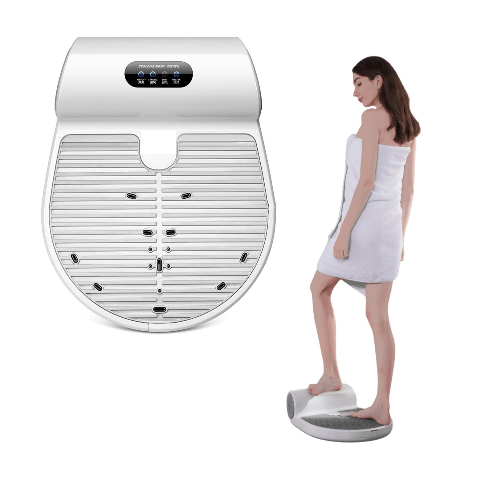 Asciugacapelli per tutto il corpo, Asciugacapelli per tutto il corpo da 1350W per il bagno,Asciugacapelli ad alta velocità con riscaldamento per il corpo, per corpo e piedi per hotel e casa