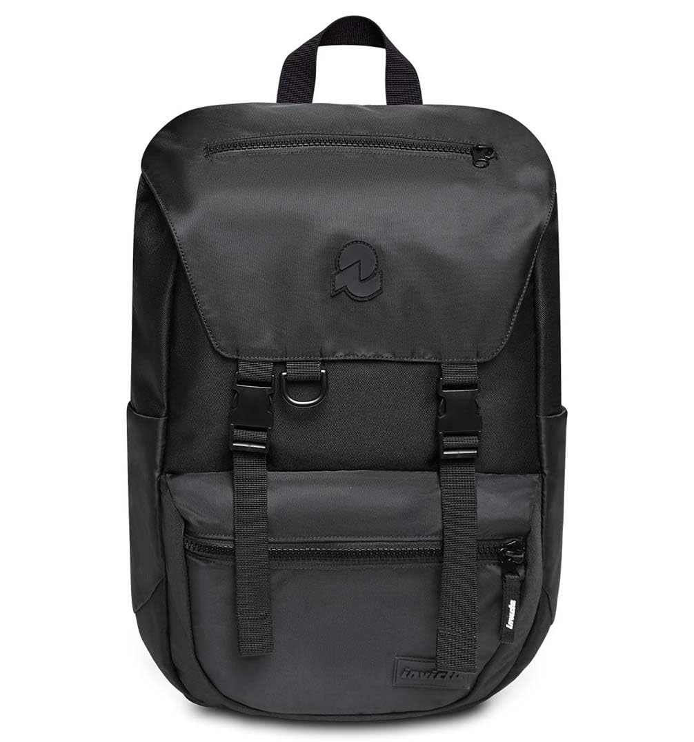 Invicta Zaino Ufficio Jolly X, Verde, Icon, Zaino con Tasca Porta PC Portatile 15.6'' e Tasca Porta Borraccia, Zaino Viaggio, Lavoro, 27 L, per Uomo Donna